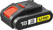 Аккумуляторная батарея ″М1″ 18 В, Li-Ion, 1.5 Ач, ЗУБР