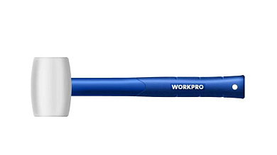 Киянка резиновая (белая) WP241040 450г WORKPRO