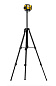 Лазерный уровень мультипризменный DLV-360-3T, 30 м, зеленый луч, Li-Ion 2,4 Aч, штатив  Denzel