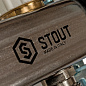 Коллектор из нержавеющей стали STOUT (полностью укомплектованный) с расходомерами 12 контуров