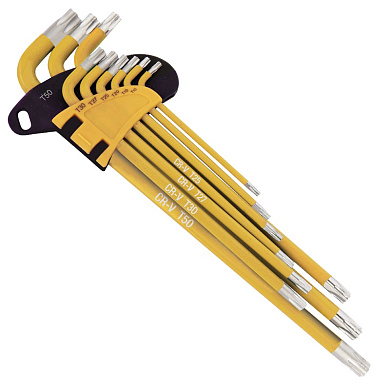 Набор шестигранных ключей TORX-SHORT 9шт WP222009 WORKPRO