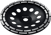Двухрядная алмазная шлифовальная чашка STAYER Double, d 180 мм