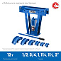 Трубогиб гидравлический ЗУБР ТВГ-12 1/2-2″ 12т