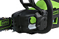 Цепная пила аккумуляторная Greenworks GD60CS25, 60V, 40 см, бесщеточная, 2500 Вт, с 1хАКБ 4 Ач. и ЗУ