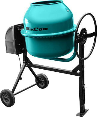 Бетоносмеситель MixCom -130 (500 Вт , венец чугунный, выход готовой смеси 110кг)