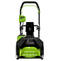 Снегоуборщик аккумуляторный Greenworks G40ST40, 40V, 40 см, с 1хАКБ 4 Ач и ЗУ (2603607UB)
