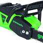 Цепная пила аккумуляторная Greenworks GD40CS20X, 40V, 40 см, 2000 Вт, бесщеточная, c 1хАКБ 4 Ач И ЗУ