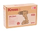 Дрель-шуруповерт аккумуляторная бесщеточная KRESS KU212.1, 20В, 50Нм, 2Ач x2, ЗУ 2А, сумка + коробка