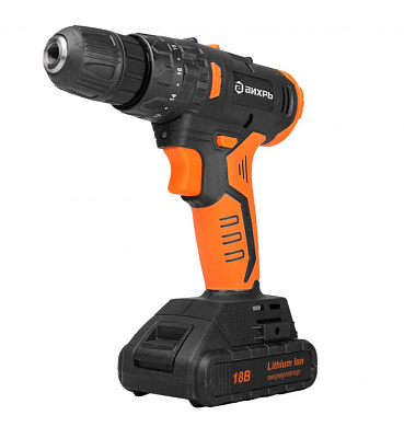 Дрель-шуруповерт Вихрь ДА-18Л-2КУ/Б (бесщеточный двигатель)