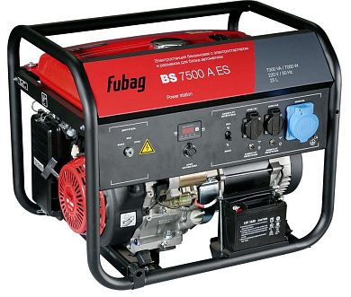 Генератор бензиновый FUBAG BS 7500 A ES