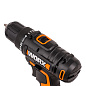 Дрель-шуруповерт аккумуляторная WORX WX100.2, 20В, 2Ач х2, ЗУ 0,4А, сумка