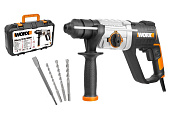 Перфоратор WORX WX339, 800 Вт, кейс Перфоратор WORX WX339, 800 Вт, кейс