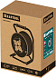 Силовой удлинитель на стальной катушке KRAFTOOL HEAVY DUTY 4.0, КГ 3х2.5 30м 4000Вт IP44