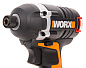Винтоверт аккумуляторный WORX BL WX292, 20В, бесщеточный, 2Ач x2, кейс