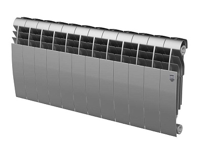 Радиатор Royal Thermo BiLiner 350 /Silver Satin - 12 секц.