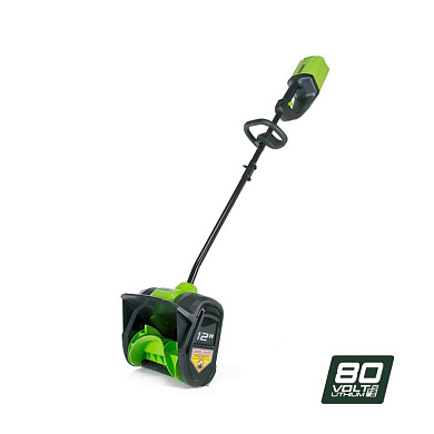 Снегоуборщик аккумуляторный Greenworks G80SS30 бесщеточный (без АКБ и ЗУ)