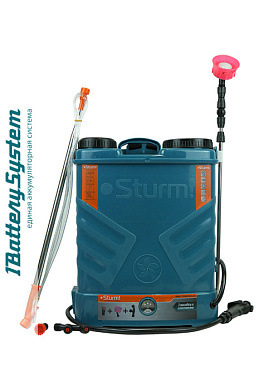 Опрыскиватель аккумуляторный Sturm! GS8216N 1BatterySystem