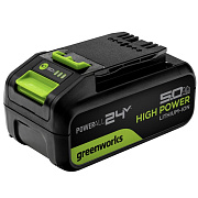 Аккумулятор Greenworks High Power G24HP5, 24V, 5Ач (2957807)