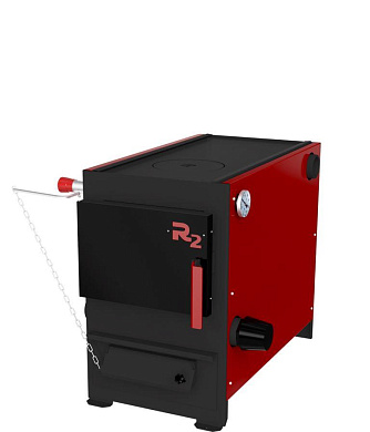 Котел твердотопливный R2 12кВт (1 чугун.конф.)