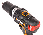 Дрель-шуруповерт ударная аккумуляторная WORX WX367.1, бесщеточная, 2Ач х2, ЗУ 2А, алюминиевый кейс, 