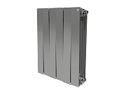 Радиатор биметаллический Royal Thermo PianoForte 500/Silver Satin - 12 секц.