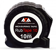 Рулетка ударопрочная ADA RubTape 10 с полимерным покрытием ленты 10 м