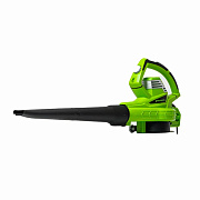 Воздуходувка-пылесос садовый электрический Greenworks BL3000, 220 В, 3000 Вт (2406507)