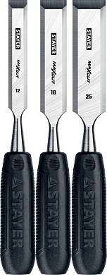 Набор стамесок STAYER Max-Cut, 3 предм.