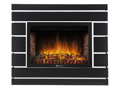 Портал Firelight Moderno 25 шпон чёрный дуб