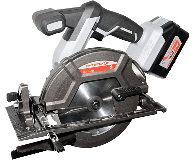 Аккумуляторная дисковая пила ИНТЕРСКОЛ ДПА-165/18В (бесщ. без АКБ и ЗУ)