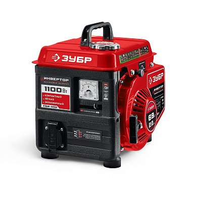 Инверторный генератор ЗУБР 1100 Вт СБИ-1100