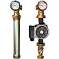 Насосная группа STOUT с прямым контуром 1" с насосом Grundfos UPSO 25-65 в теплоизоляции