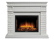 Портал Firelight Bricks 25 камень белый, белая эмаль