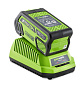 Газонокосилка аккумуляторная Greenworks , 40V, G40LM41K4,  40 см, c 1хАКБ 4 А.ч и ЗУ