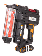 Аккумуляторный Гвозде-скобозабиватель WORX WX840 20В, 2Ач х1, ЗУ, кейс