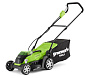 Газонокосилка аккумуляторная Greenworks G40LM35K2, 40V, 35 см, c 1хАКБ 2 А.ч и ЗУ