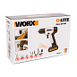 Шуруповерт аккумуляторный WORX WX104.2 12В, 1,5 Ач, ЗУ 1А, аксессуары, коробка