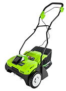 Аэратор аккумуляторный Greenworks G40DT30K4, 40V, с 1хАКБ 4 А.ч. и ЗУ