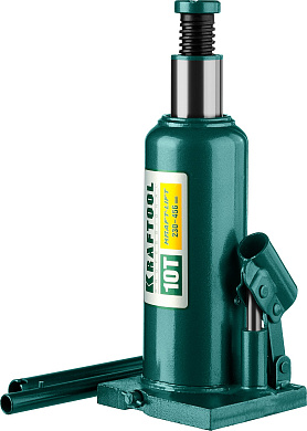 Бутылочный гидравлический домкрат KRAFTOOL KRAFT-LIFT, 10 т, 230 - 460 мм