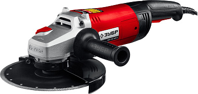 Угловая шлифовальная машина ЗУБР 230 мм, 2400 Вт, компакт
