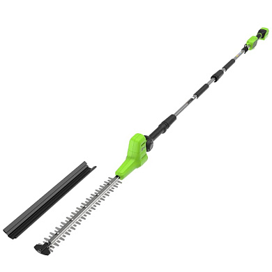 Кусторез штанговый аккумуляторный Greenworks G24PH511, 24V, 51см, без АКБ и ЗУ (2301907)