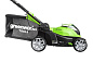 Газонокосилка аккумуляторная Greenworks , 40V, G40LM41K4,  40 см, c 1хАКБ 4 А.ч и ЗУ