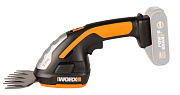 Ножницы для стрижки травы и кустарников WORX WG801E.9, 20В, без АКБ и ЗУ