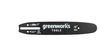Шина для пилы Greenworks 25 см, (2947207, 3/8 1,1 40 зв.)