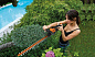 Кусторез аккумуляторный WORX WG261E.9, 44 см, 20В, без АКБ и ЗУ