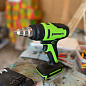 Строительный фен акк. Greenworks G24HG, 24V, 550°С, 200 л/мин,1х4Ач,ЗУ