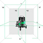 Лазерный уровень ADA ULTRALINER 360 4V Green