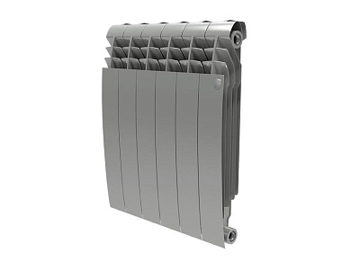 Радиатор биметаллический Royal Thermo BiLiner 500 new/Silver Satin - 12 секц.