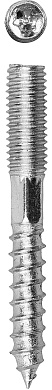 Сантехническая шпилька ЗУБР М10 x 120 мм, 450 шт