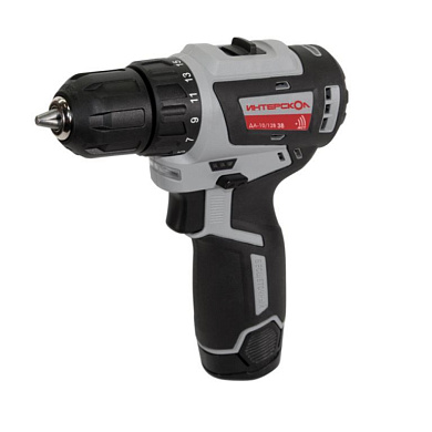 Аккумуляторная дрель-шуруповерт ИНТЕРСКОЛ МиниМАКС ДА-10/12В 38, 12 В, c 2 АКБ 3 Ач и ЗУ, в кейсе